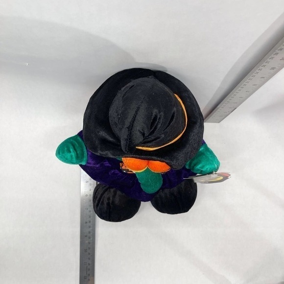 VINTAGE 1994 Dandee Velour Witch Halloween Plush Stuffed Animal Soft Expressions - Picture 9 of 9